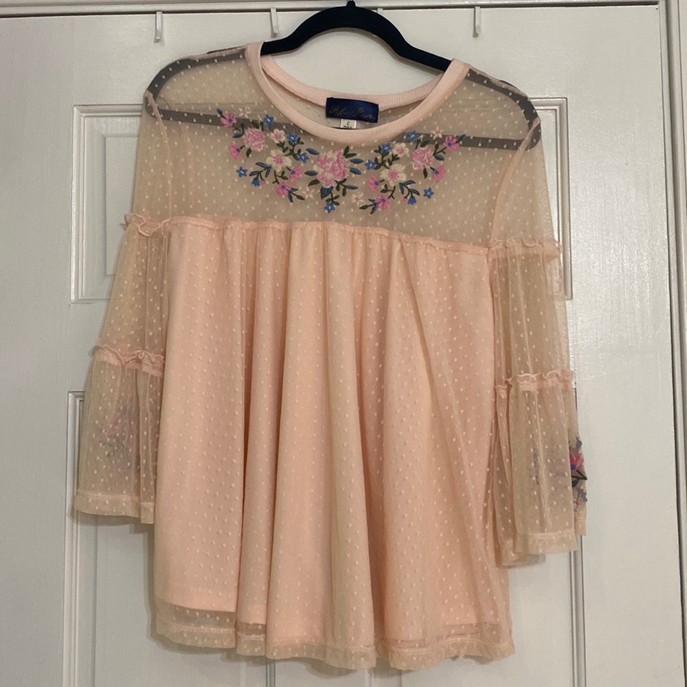 Blue Rain Blouse